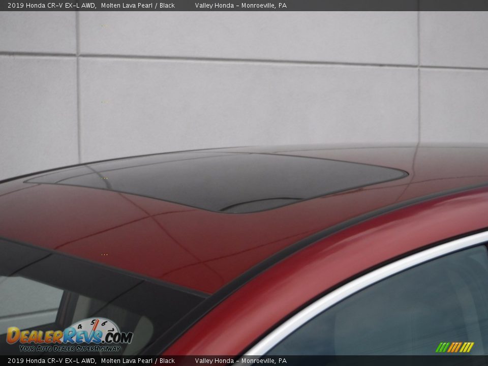 2019 Honda CR-V EX-L AWD Molten Lava Pearl / Black Photo #3