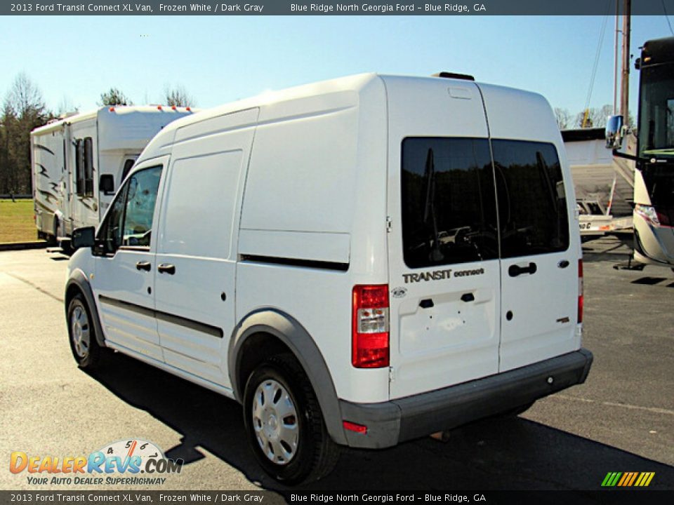 2013 Ford Transit Connect XL Van Frozen White / Dark Gray Photo #3
