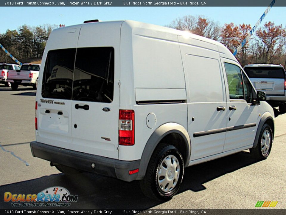 2013 Ford Transit Connect XL Van Frozen White / Dark Gray Photo #5