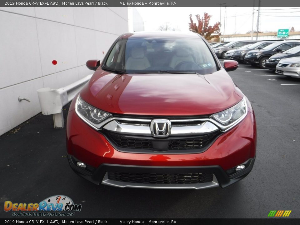 2019 Honda CR-V EX-L AWD Molten Lava Pearl / Black Photo #5