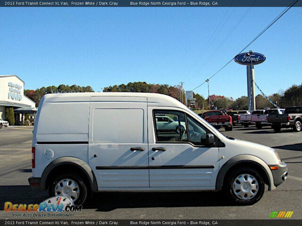 2013 Ford Transit Connect XL Van Frozen White / Dark Gray Photo #6