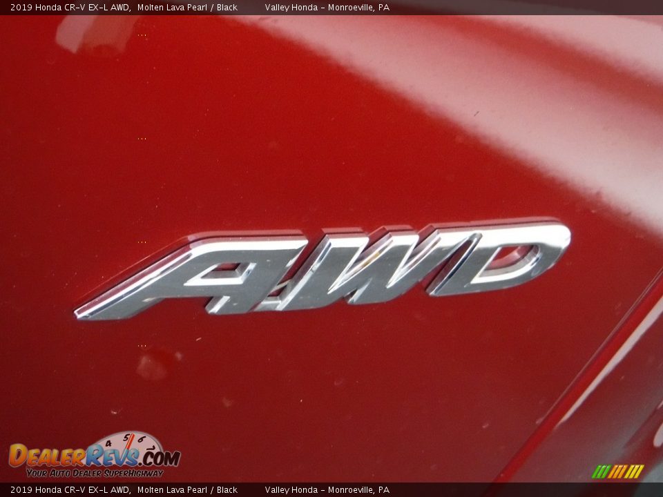 2019 Honda CR-V EX-L AWD Molten Lava Pearl / Black Photo #8