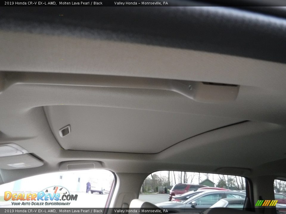 2019 Honda CR-V EX-L AWD Molten Lava Pearl / Black Photo #9