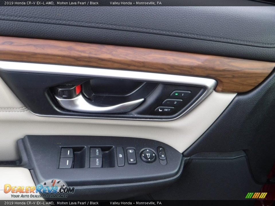 2019 Honda CR-V EX-L AWD Molten Lava Pearl / Black Photo #10