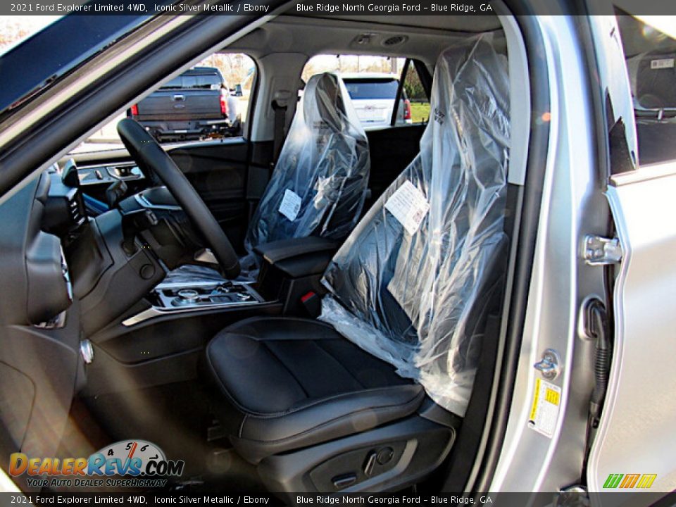Front Seat of 2021 Ford Explorer Limited 4WD Photo #11