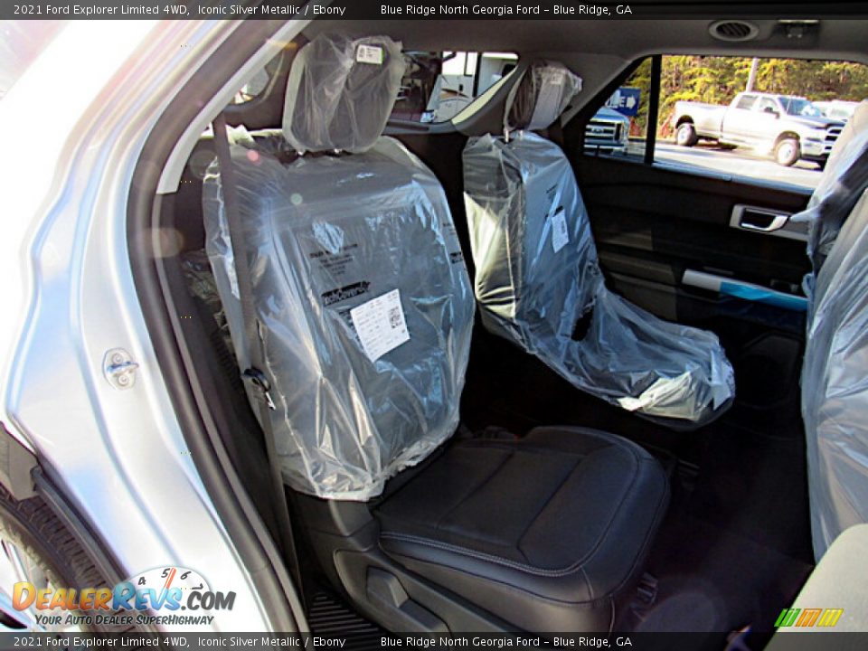 Rear Seat of 2021 Ford Explorer Limited 4WD Photo #13