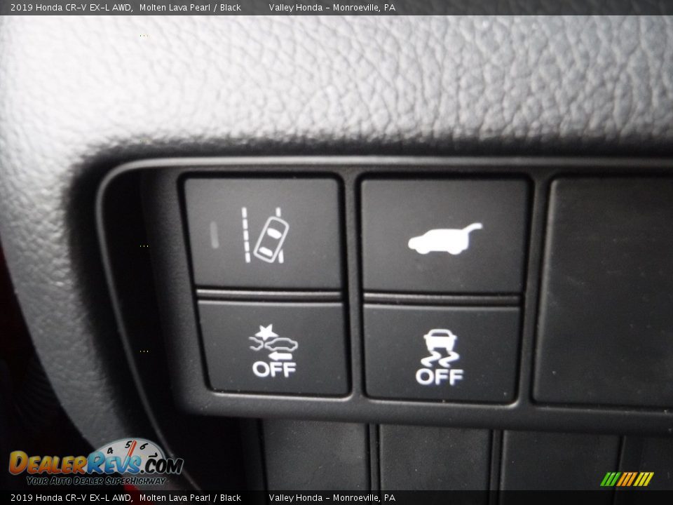 2019 Honda CR-V EX-L AWD Molten Lava Pearl / Black Photo #14