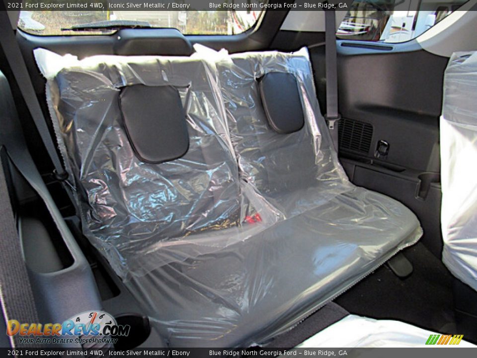 Rear Seat of 2021 Ford Explorer Limited 4WD Photo #14