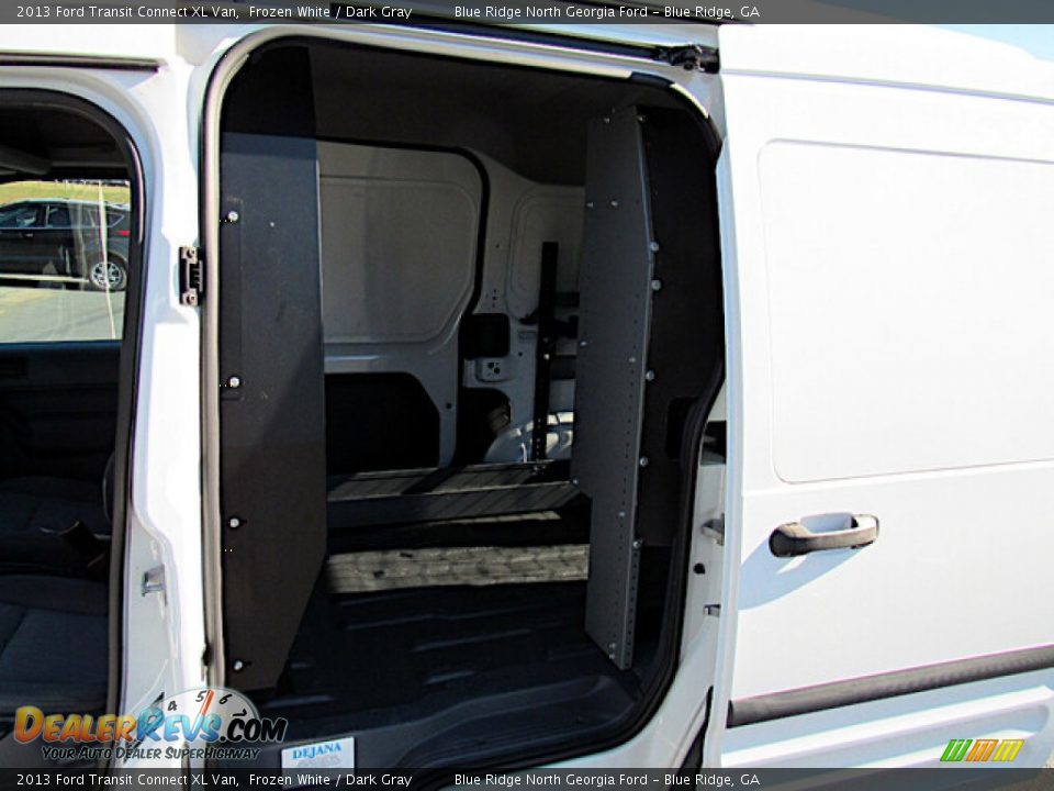 2013 Ford Transit Connect XL Van Frozen White / Dark Gray Photo #17