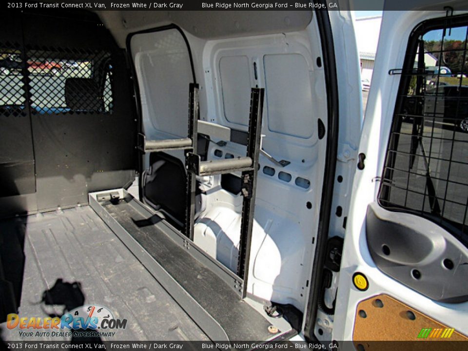 2013 Ford Transit Connect XL Van Frozen White / Dark Gray Photo #19