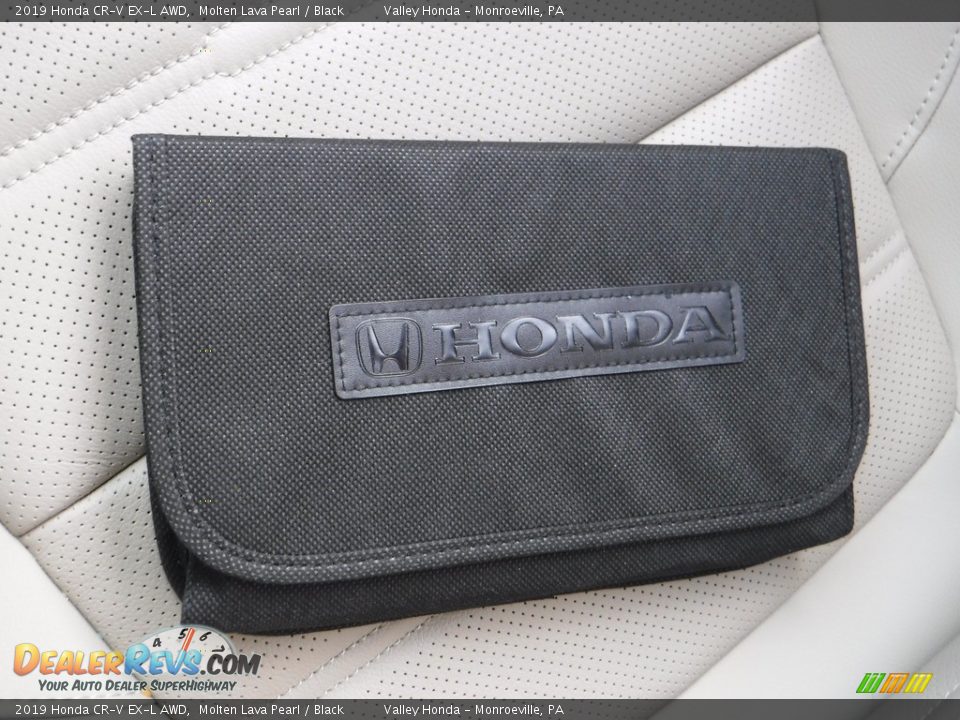2019 Honda CR-V EX-L AWD Molten Lava Pearl / Black Photo #22