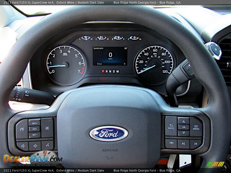 2021 Ford F150 XL SuperCrew 4x4 Steering Wheel Photo #16