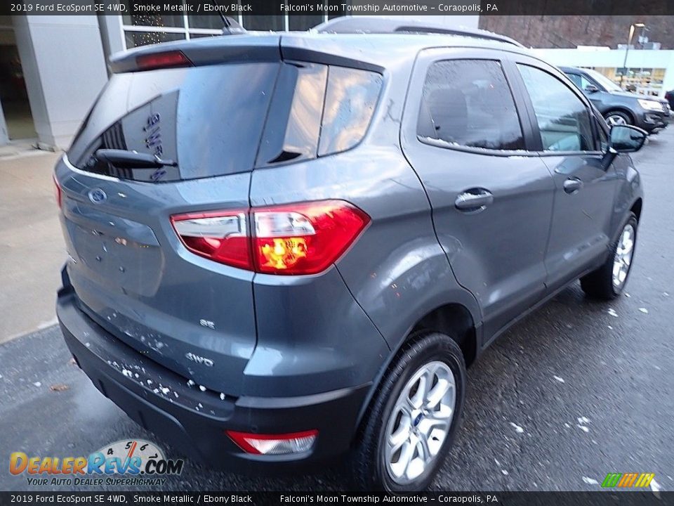 2019 Ford EcoSport SE 4WD Smoke Metallic / Ebony Black Photo #2