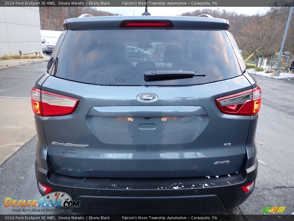 2019 Ford EcoSport SE 4WD Smoke Metallic / Ebony Black Photo #3