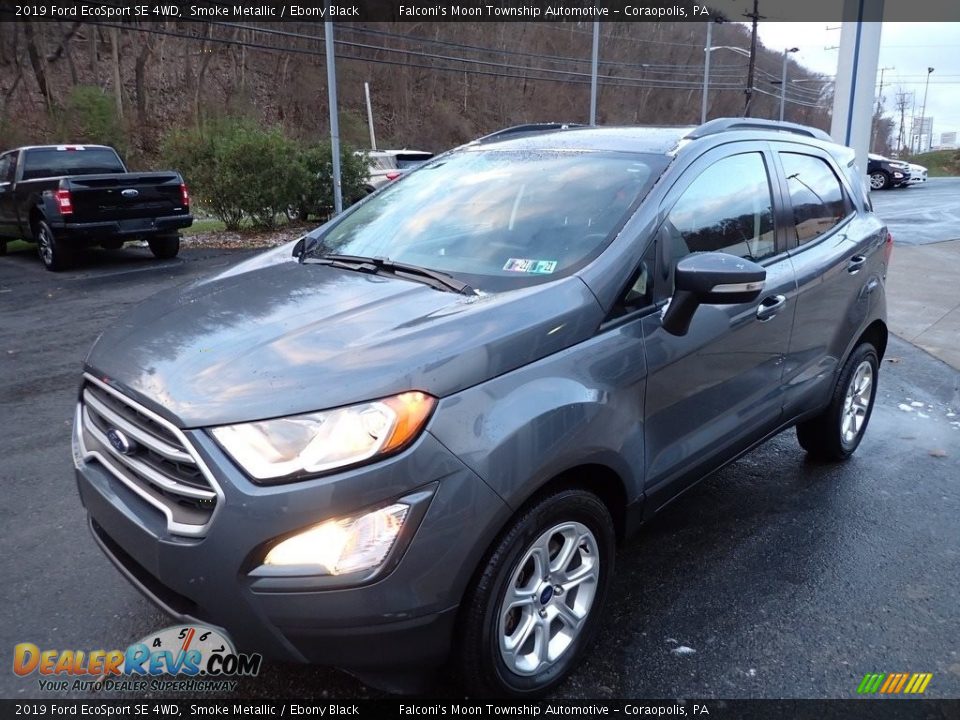 2019 Ford EcoSport SE 4WD Smoke Metallic / Ebony Black Photo #7