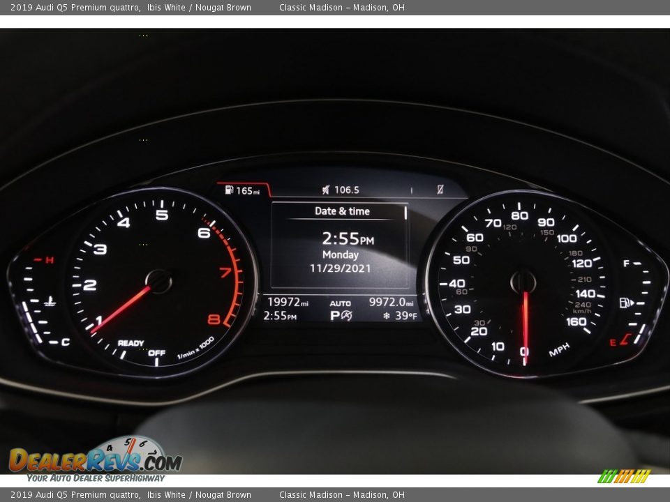 2019 Audi Q5 Premium quattro Ibis White / Nougat Brown Photo #8