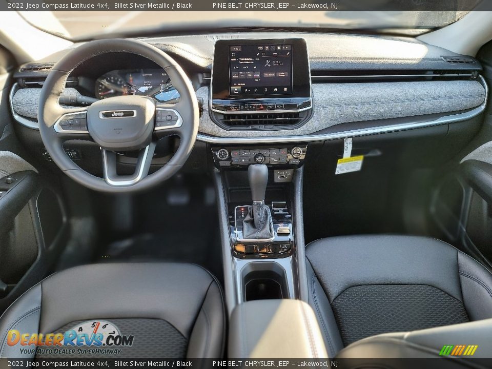 2022 Jeep Compass Latitude 4x4 Billet Silver Metallic / Black Photo #7