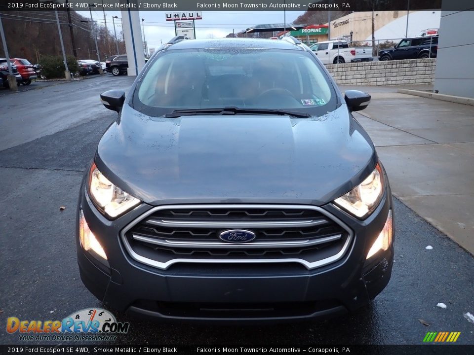 2019 Ford EcoSport SE 4WD Smoke Metallic / Ebony Black Photo #8