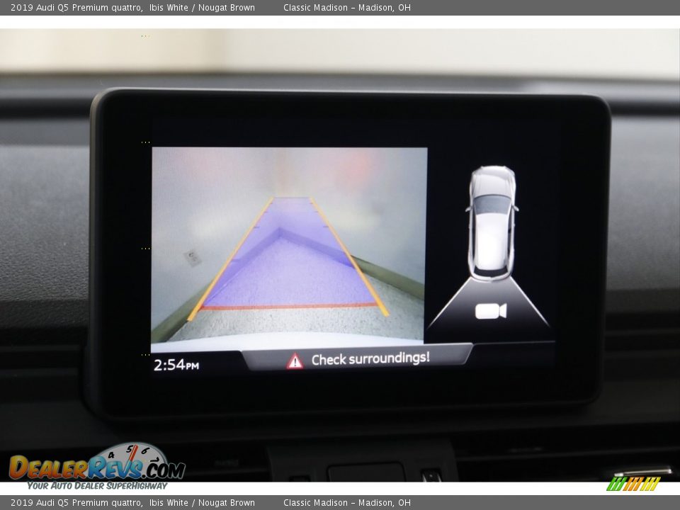 2019 Audi Q5 Premium quattro Ibis White / Nougat Brown Photo #12