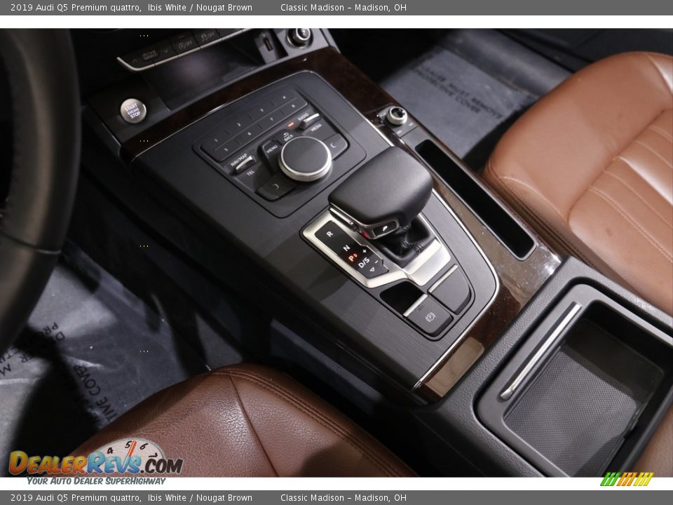 2019 Audi Q5 Premium quattro Ibis White / Nougat Brown Photo #13