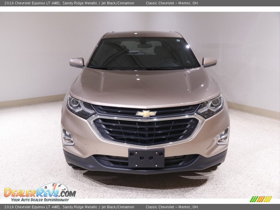 2019 Chevrolet Equinox LT AWD Sandy Ridge Metallic / Jet Black/Cinnamon Photo #2