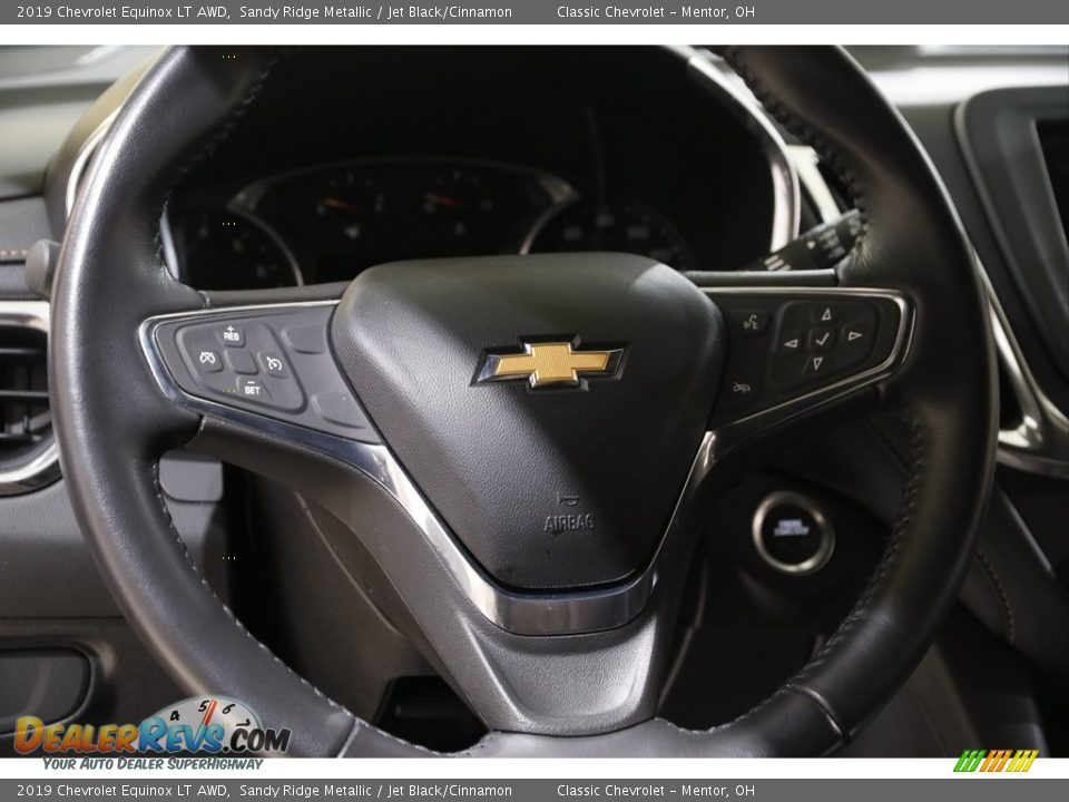 2019 Chevrolet Equinox LT AWD Sandy Ridge Metallic / Jet Black/Cinnamon Photo #6