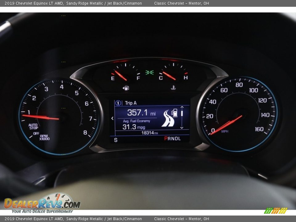 2019 Chevrolet Equinox LT AWD Sandy Ridge Metallic / Jet Black/Cinnamon Photo #7