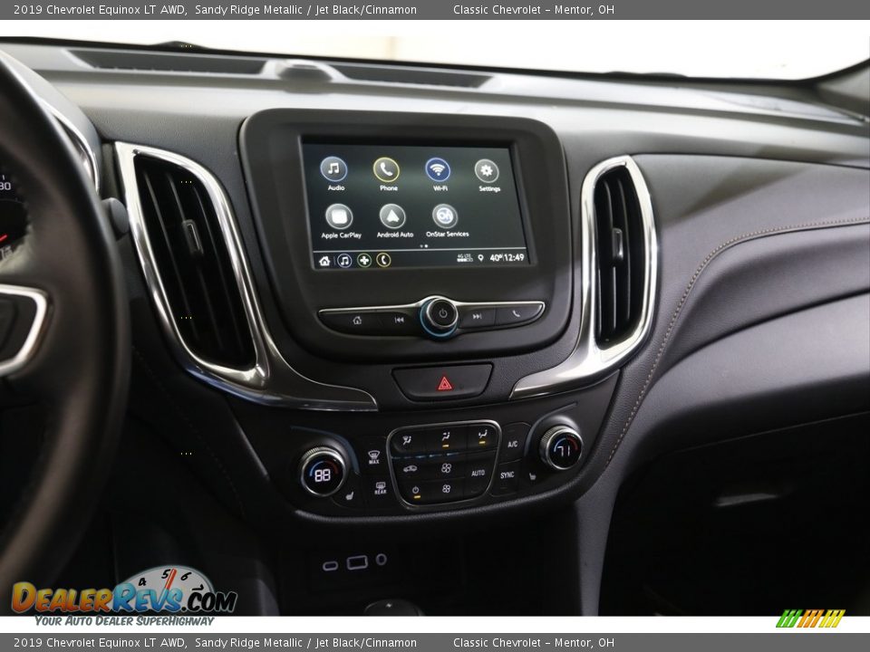 2019 Chevrolet Equinox LT AWD Sandy Ridge Metallic / Jet Black/Cinnamon Photo #8