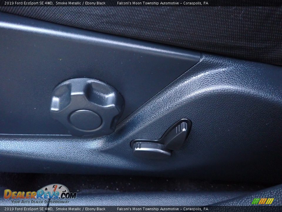 2019 Ford EcoSport SE 4WD Smoke Metallic / Ebony Black Photo #24