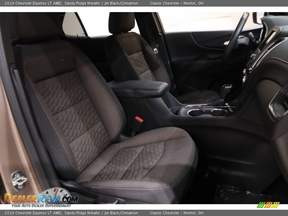 2019 Chevrolet Equinox LT AWD Sandy Ridge Metallic / Jet Black/Cinnamon Photo #12