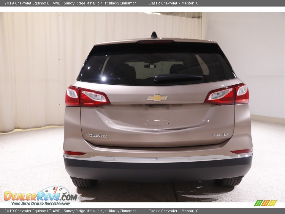 2019 Chevrolet Equinox LT AWD Sandy Ridge Metallic / Jet Black/Cinnamon Photo #15