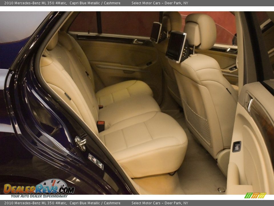 2010 Mercedes-Benz ML 350 4Matic Capri Blue Metallic / Cashmere Photo #9