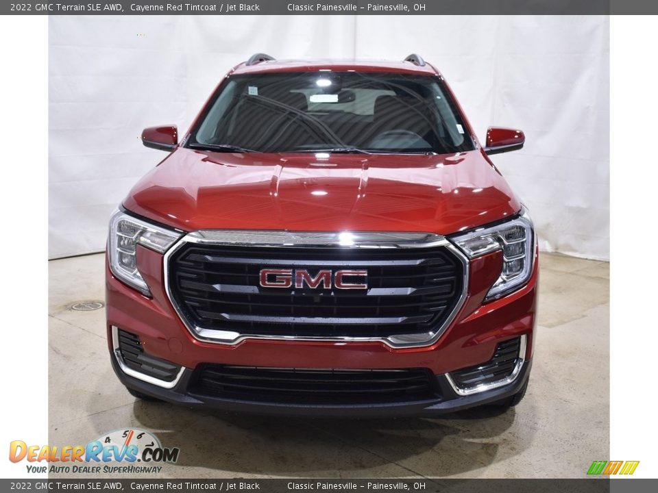 2022 GMC Terrain SLE AWD Cayenne Red Tintcoat / Jet Black Photo #4