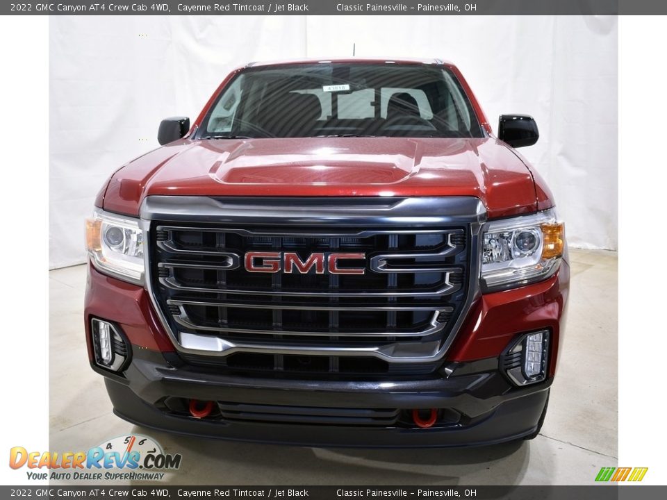 2022 GMC Canyon AT4 Crew Cab 4WD Cayenne Red Tintcoat / Jet Black Photo #4