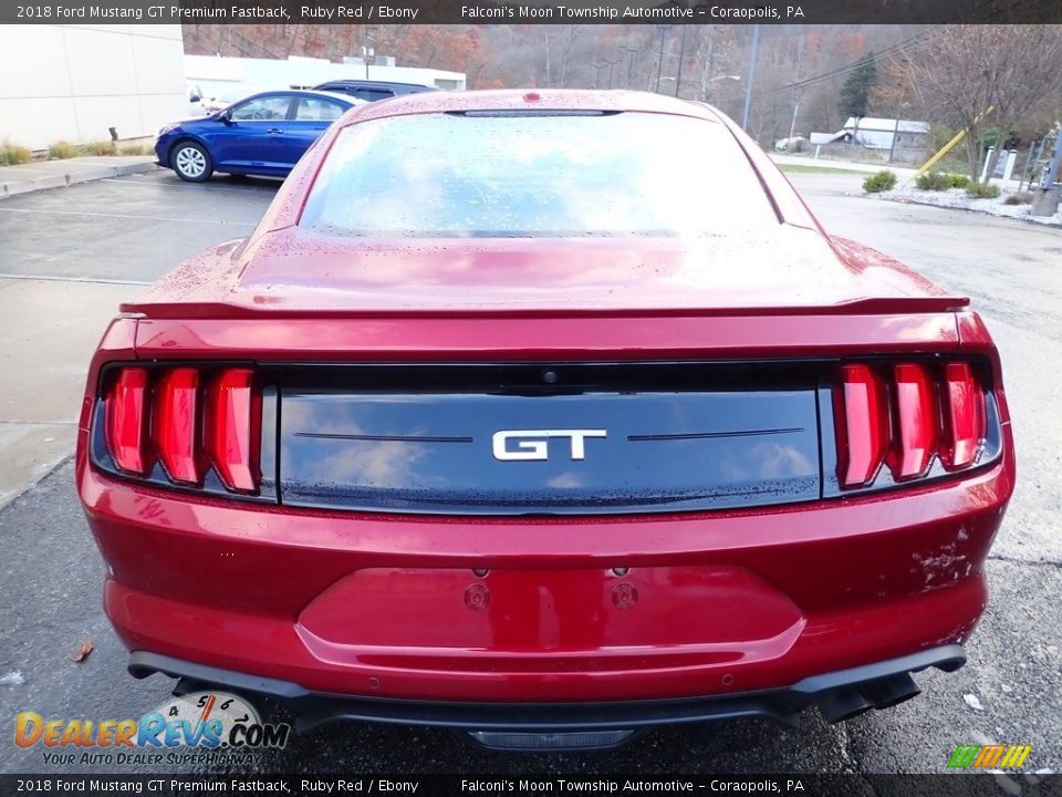 2018 Ford Mustang GT Premium Fastback Ruby Red / Ebony Photo #3