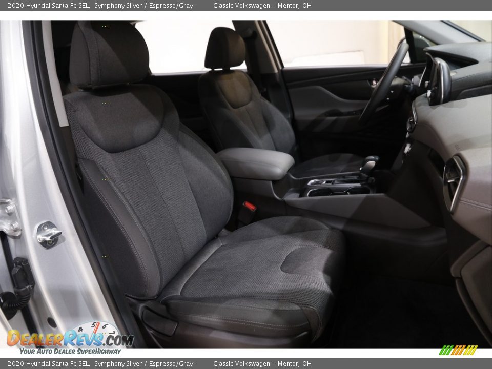 2020 Hyundai Santa Fe SEL Symphony Silver / Espresso/Gray Photo #14