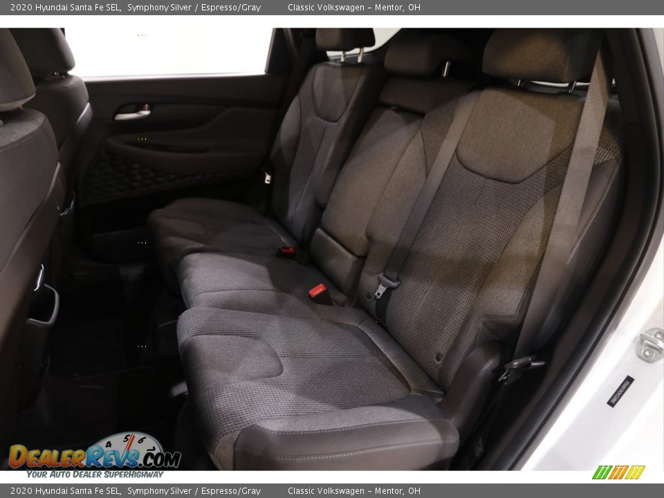 2020 Hyundai Santa Fe SEL Symphony Silver / Espresso/Gray Photo #16