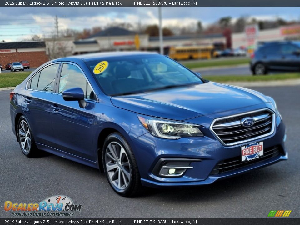 2019 Subaru Legacy 2.5i Limited Abyss Blue Pearl / Slate Black Photo #15