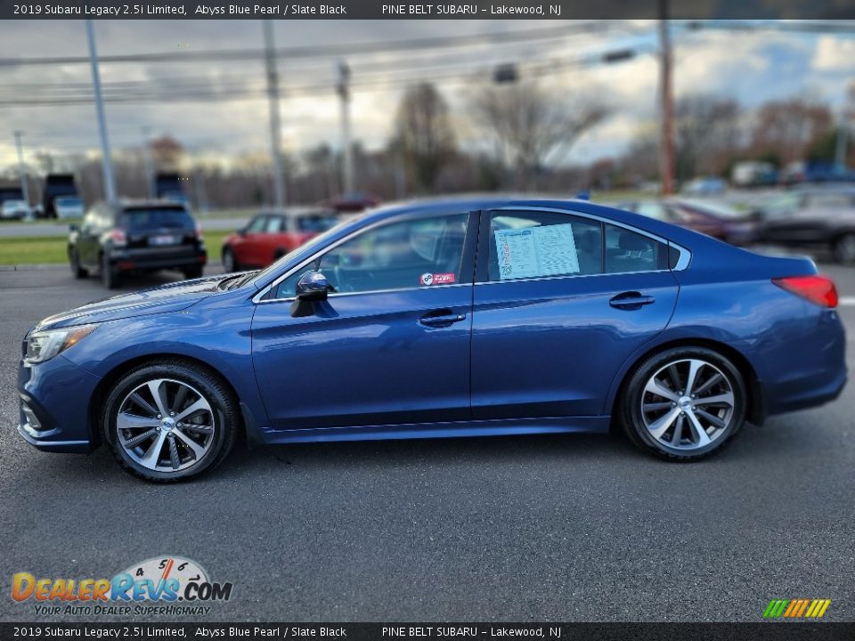 2019 Subaru Legacy 2.5i Limited Abyss Blue Pearl / Slate Black Photo #17