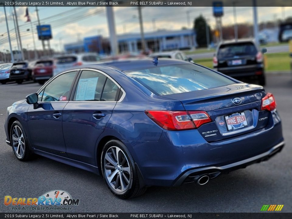 2019 Subaru Legacy 2.5i Limited Abyss Blue Pearl / Slate Black Photo #18