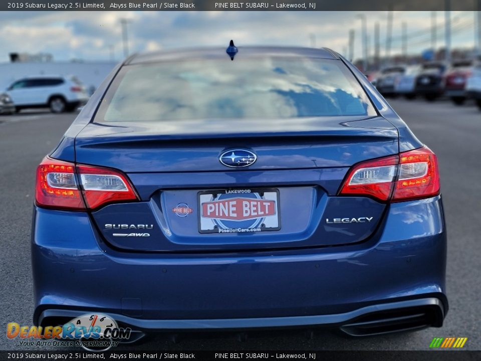 2019 Subaru Legacy 2.5i Limited Abyss Blue Pearl / Slate Black Photo #19