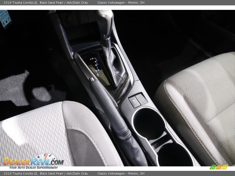 2019 Toyota Corolla LE Black Sand Pearl / Ash/Dark Gray Photo #10