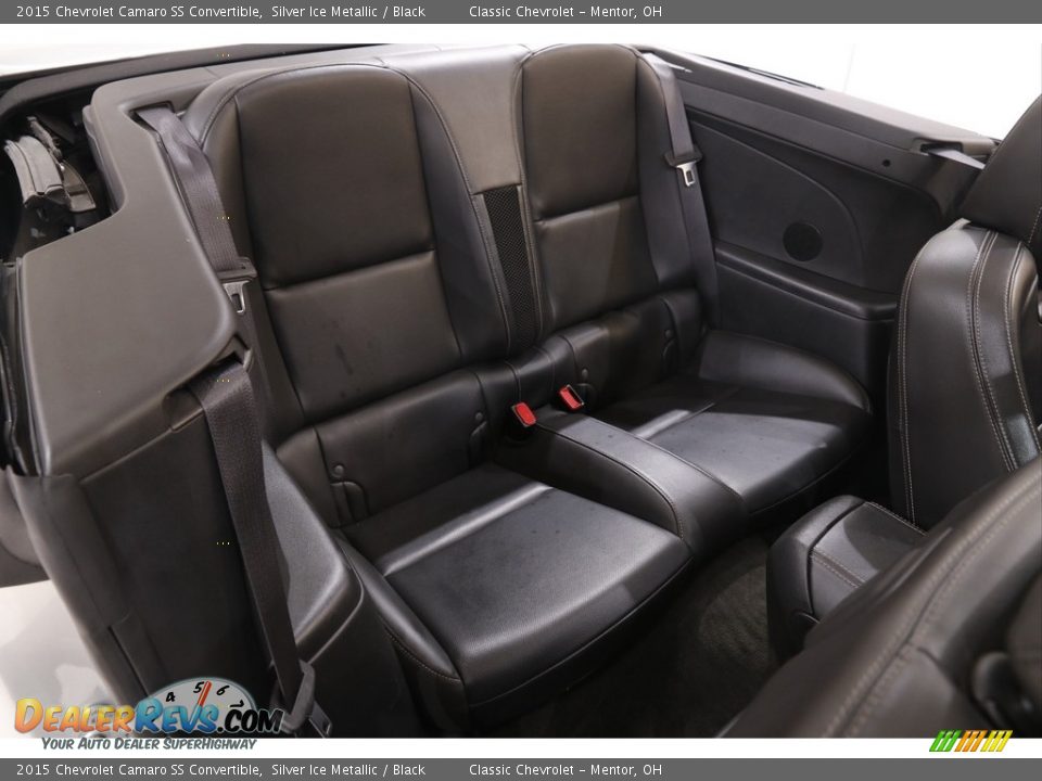 2015 Chevrolet Camaro SS Convertible Silver Ice Metallic / Black Photo #17