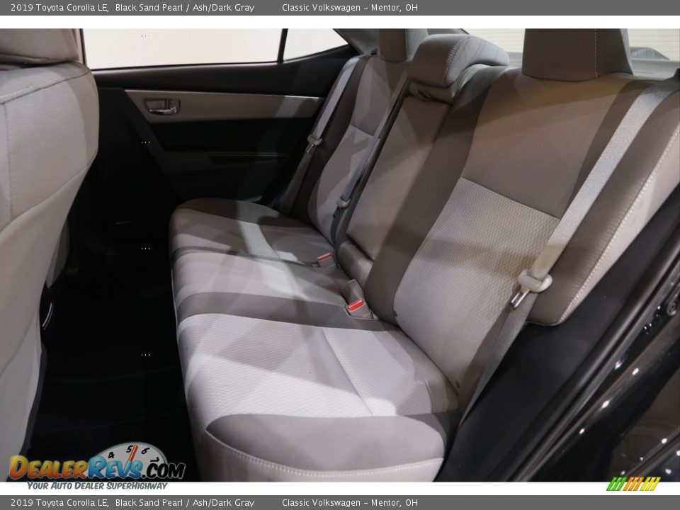 2019 Toyota Corolla LE Black Sand Pearl / Ash/Dark Gray Photo #13