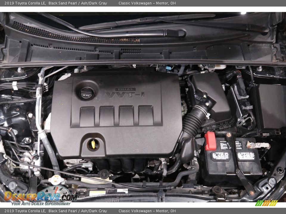 2019 Toyota Corolla LE Black Sand Pearl / Ash/Dark Gray Photo #15