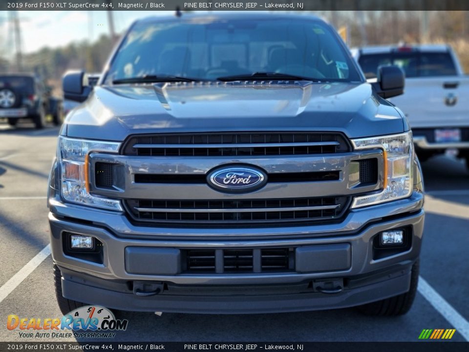 2019 Ford F150 XLT SuperCrew 4x4 Magnetic / Black Photo #2