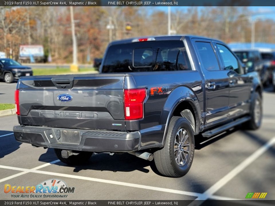 2019 Ford F150 XLT SuperCrew 4x4 Magnetic / Black Photo #3