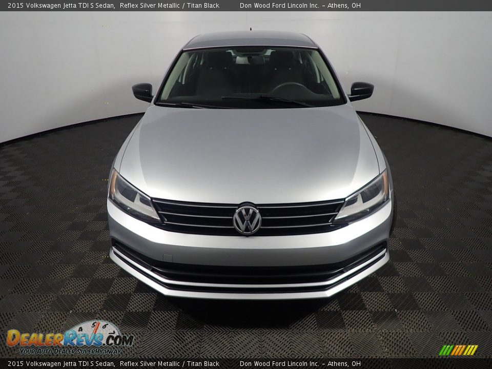 Reflex Silver Metallic 2015 Volkswagen Jetta TDI S Sedan Photo #4