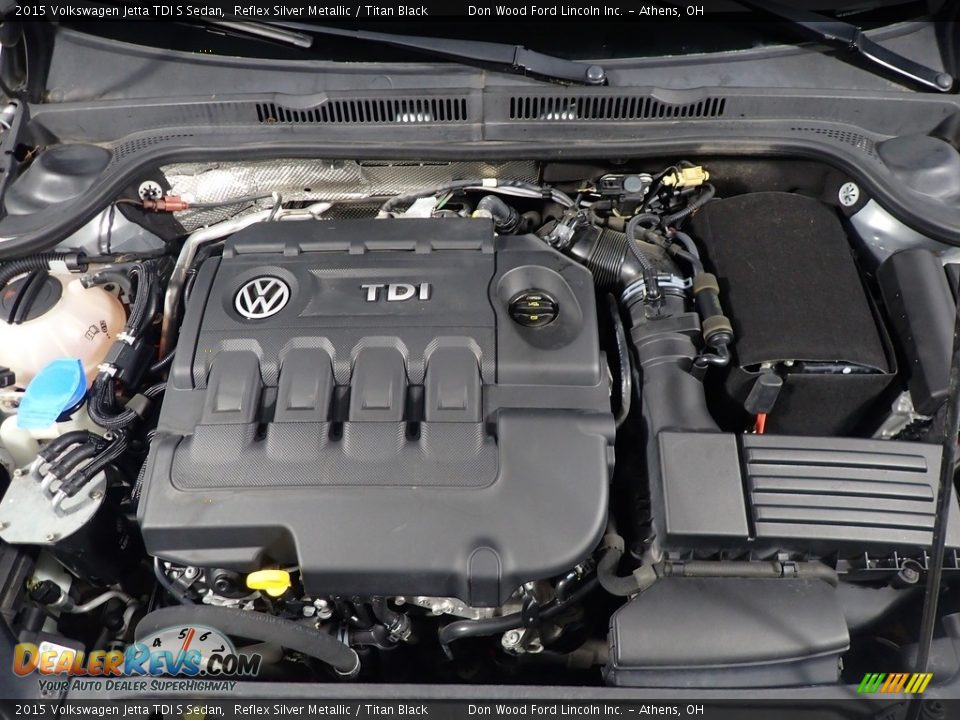 2015 Volkswagen Jetta TDI S Sedan 2.0 Liter TDI Turbo-Diesel DOHC 20-Valve 4 Cylinder Engine Photo #6