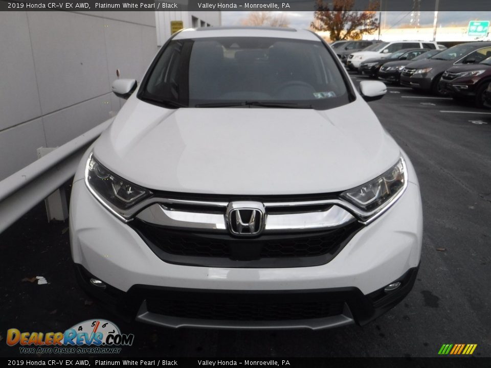 2019 Honda CR-V EX AWD Platinum White Pearl / Black Photo #5